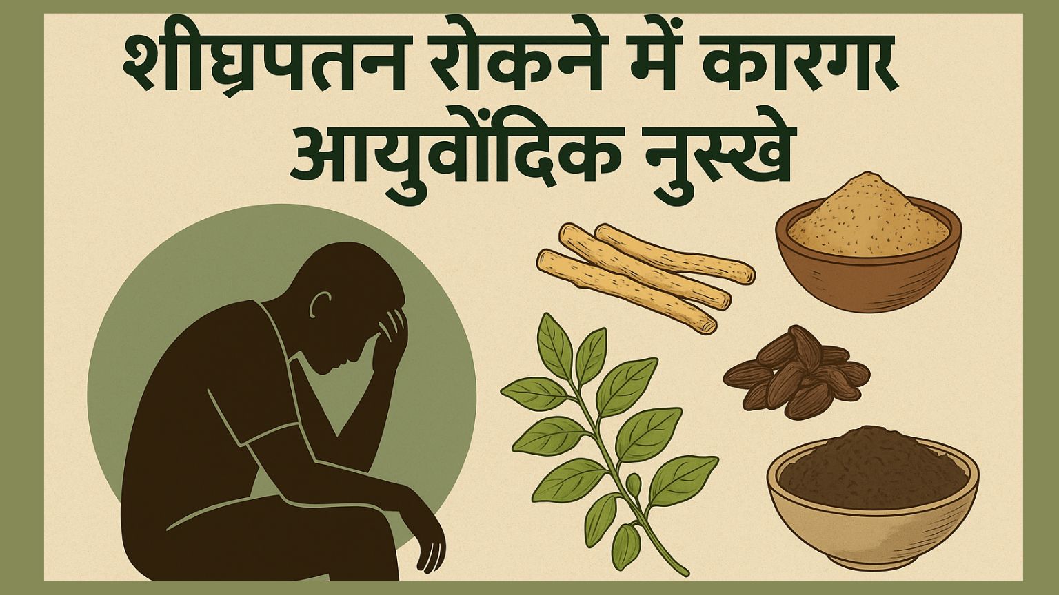 Read more about the article शीघ्रपतन रोकने में कारगर आयुर्वेदिक नुस्खे