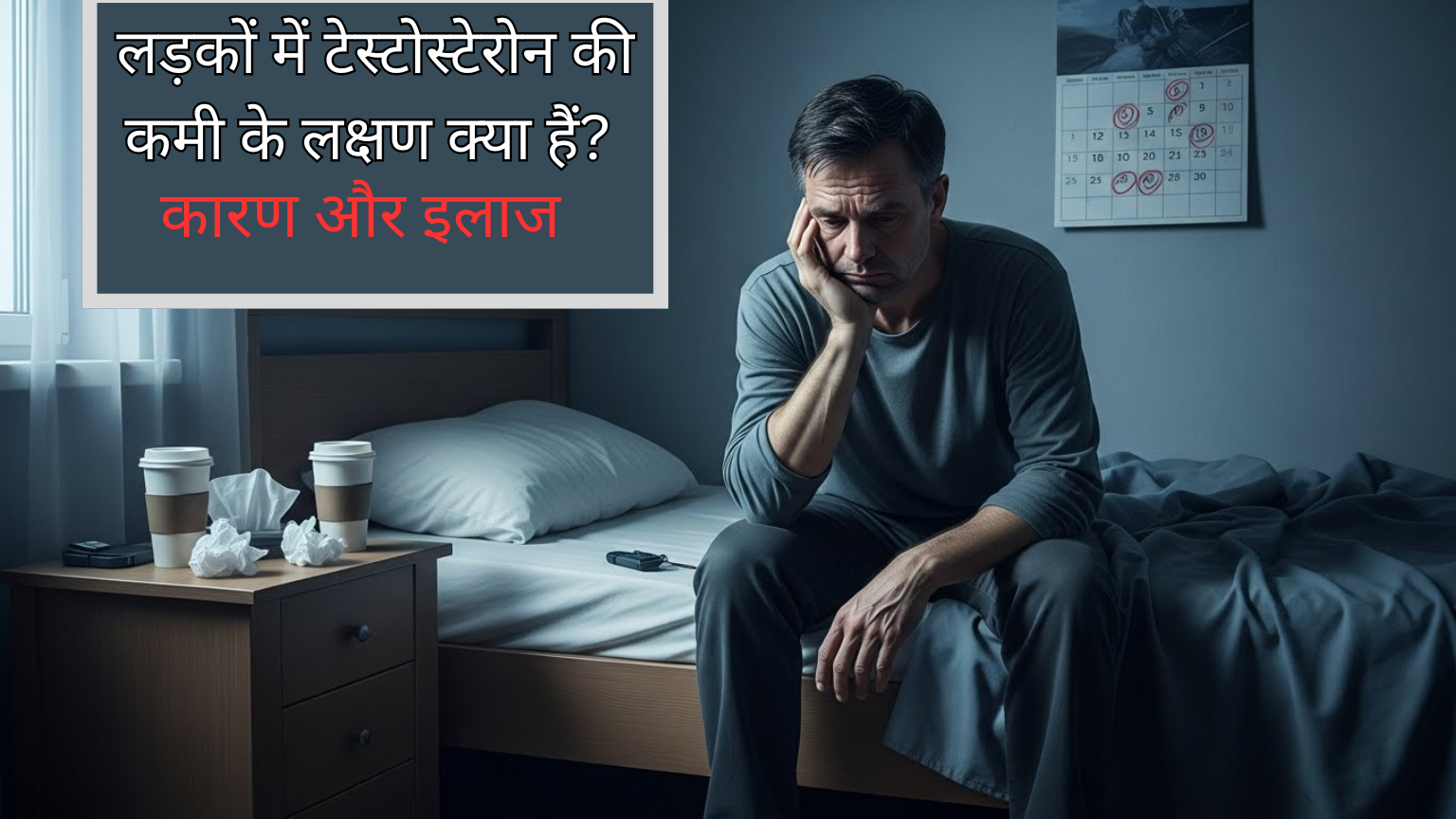 लड़कों में टेस्टोस्टेरोन की कमी के लक्षण क्या हैं? कारण और इलाज