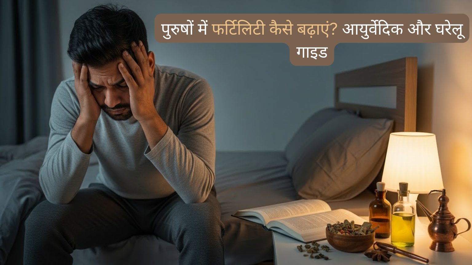पुरुष फर्टिलिटी बढ़ाने के आसान आयुर्वेदिक और घरेलू तरीके