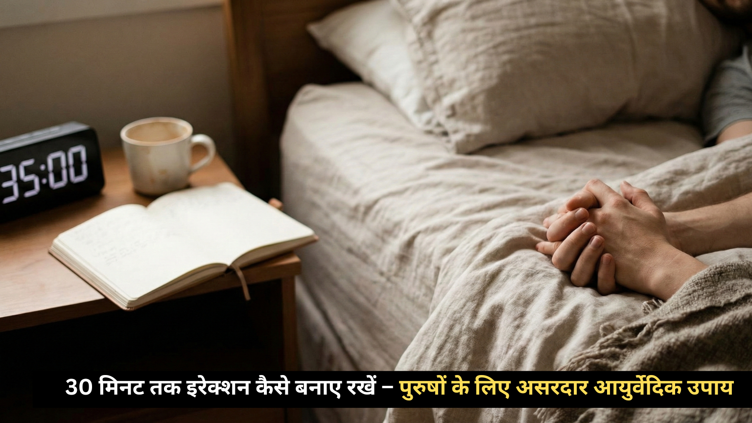 30 मिनट तक इरेक्शन कैसे बनाए रखें – पुरुषों के लिए 10 आयुर्वेदिक उपाय