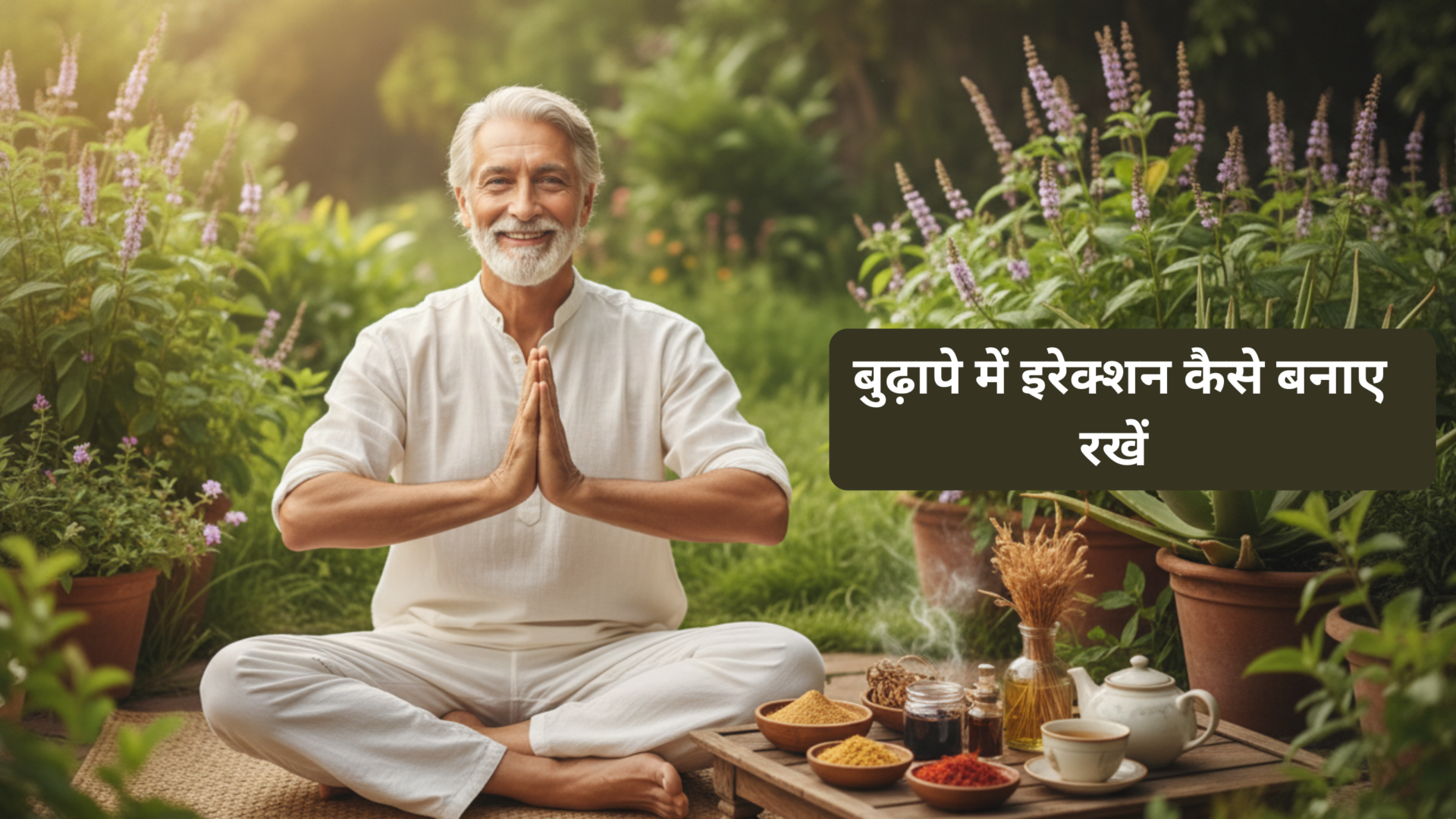 बुढ़ापे में इरेक्शन कैसे बनाए रखें