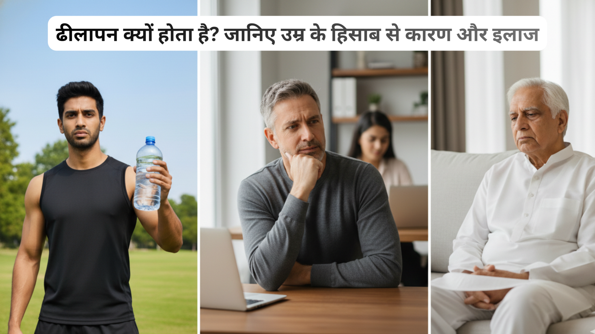 ढीलापन क्यों होता है? जानिए उम्र के हिसाब से कारण और इलाज