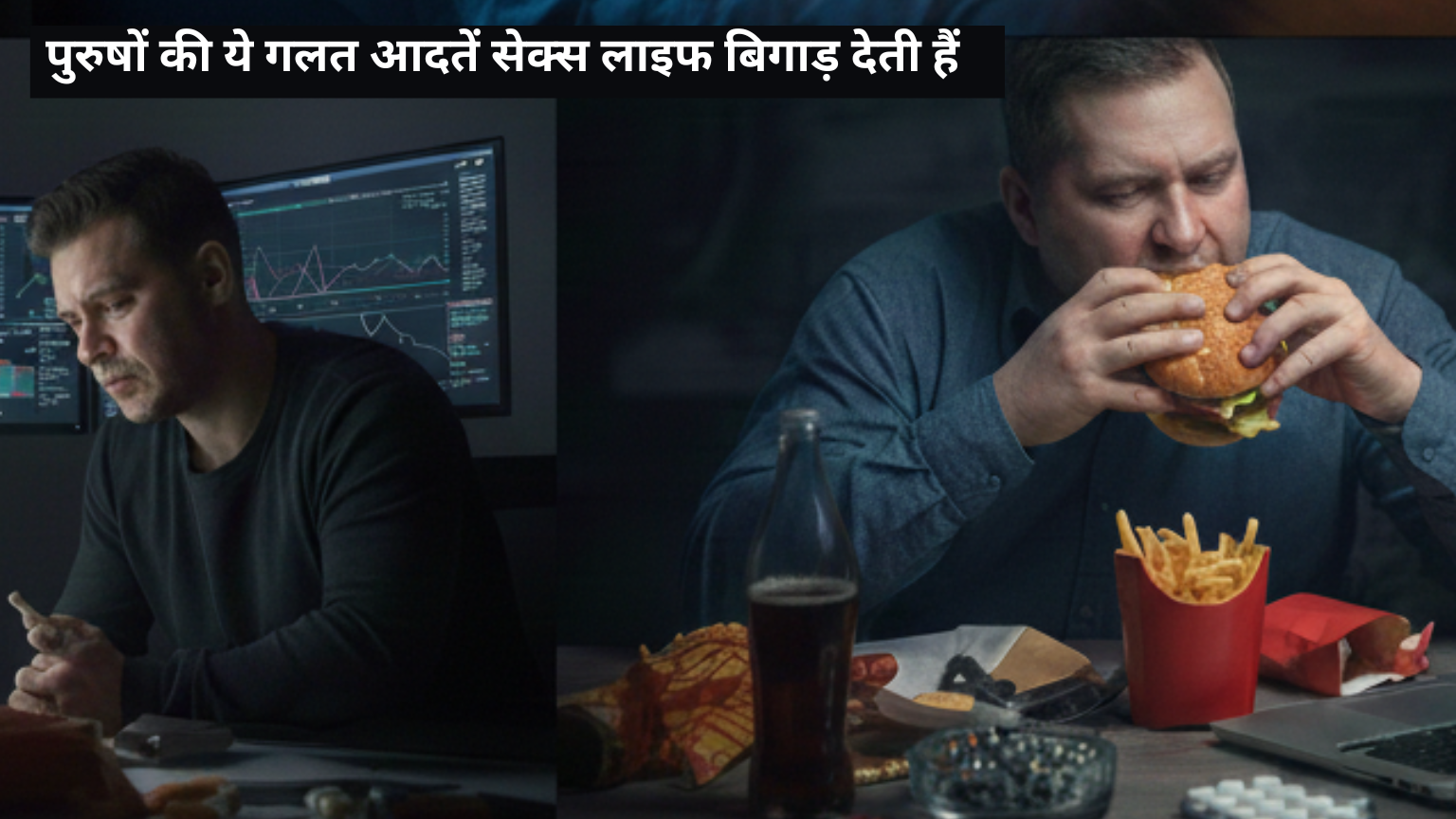 पुरुषों की ये गलत आदतें सेक्स लाइफ बिगाड़ देती हैं | कारण और समाधान
