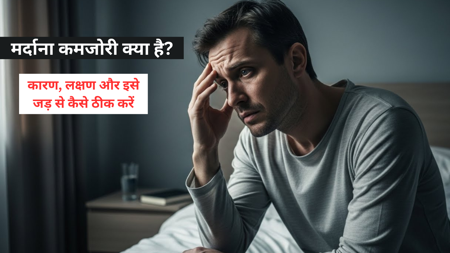 मर्दाना कमजोरी क्या है? कारण, लक्षण और जड़ से इलाज | आयुर्वेदिक समाधान